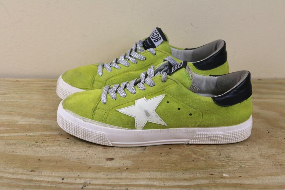 Golden Goose Deluxe Brand Superstar 36 Lime Green Sneakers Italy